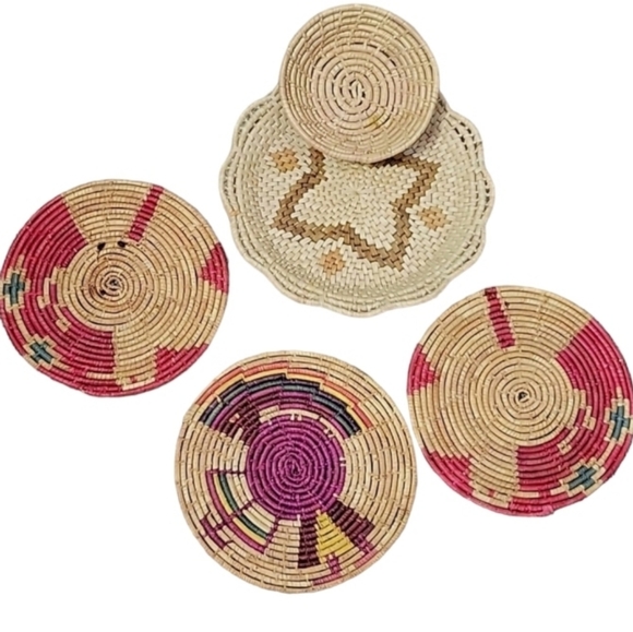 Native Southwestern Trivets & Baskets - Picture 1 of 7